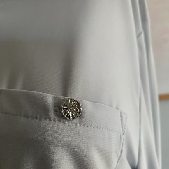 Anne Klien Front Zipper Shirt - Picture 4 of 8